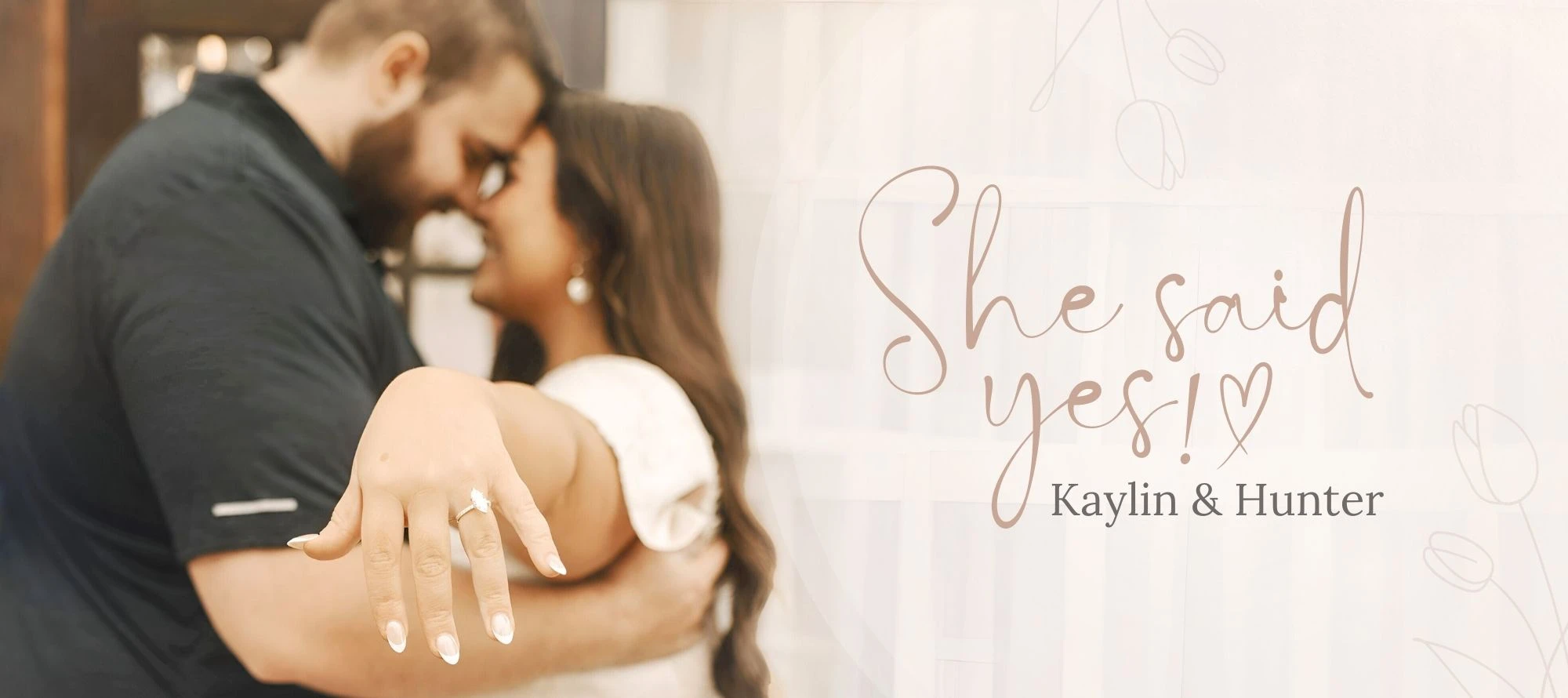 Congratulations Kaylin and Hunter at Bowman Jewelers