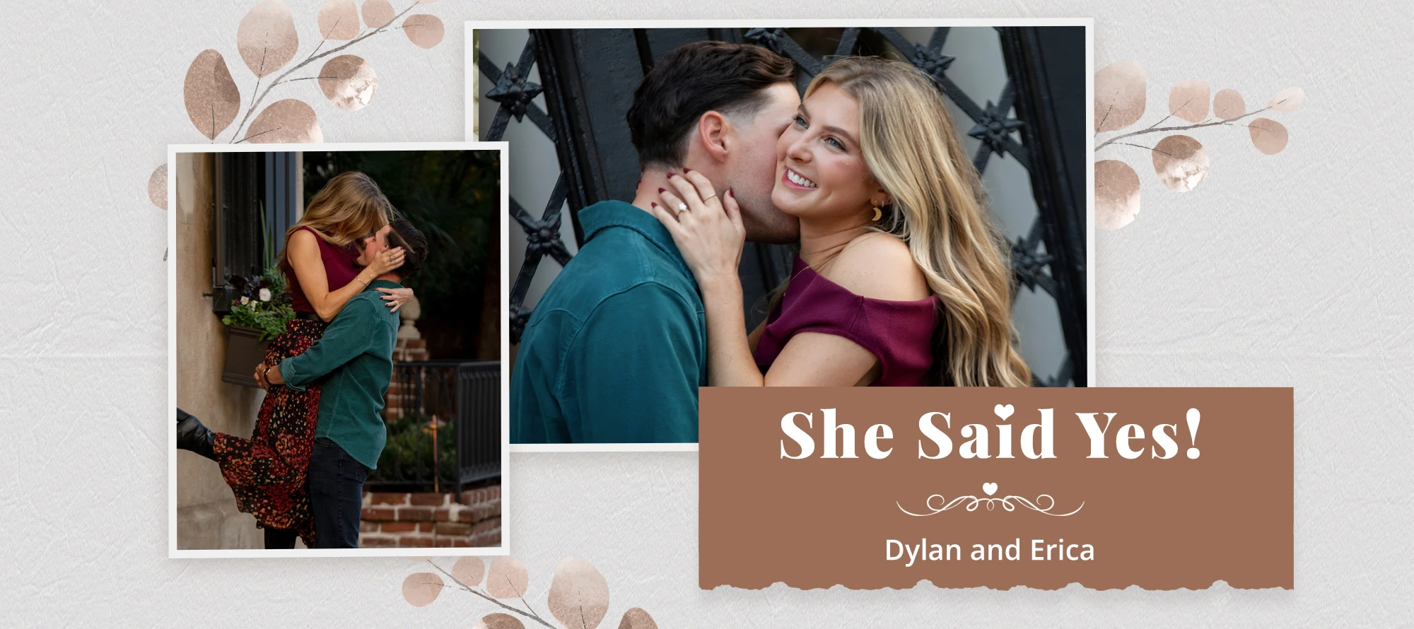 Dylan and Erica Happy Couple of Bowman Jewelers