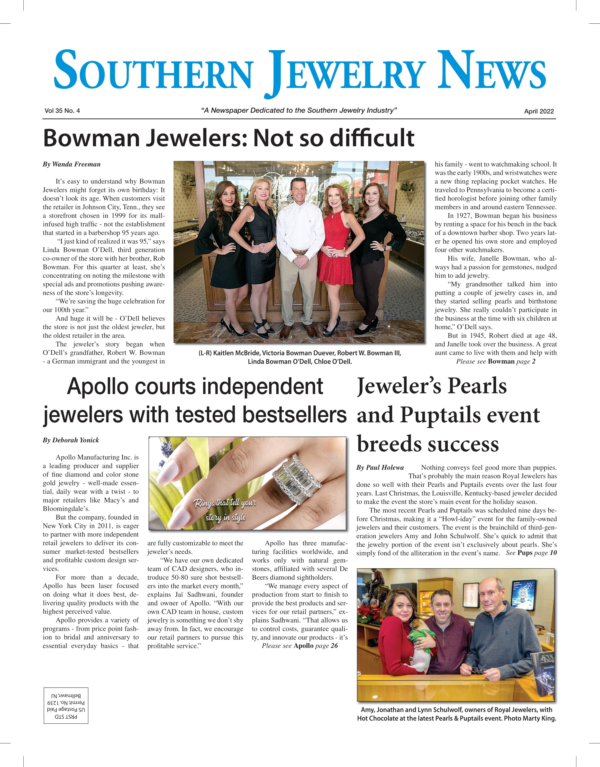 Bowman Jewelers in the news